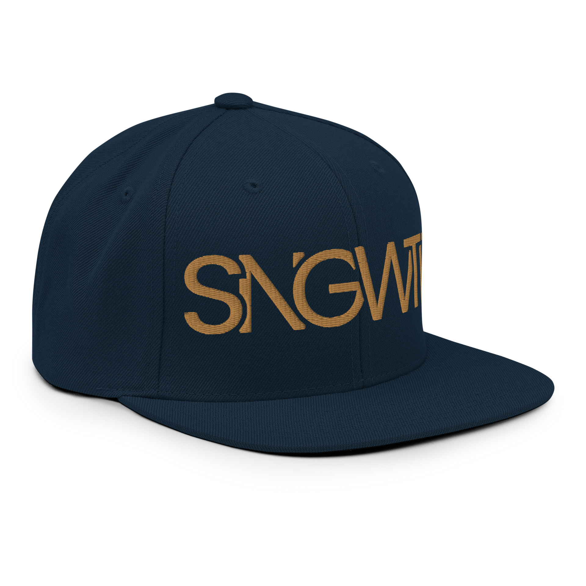 Blackstock | SNGWTR Gold 3D Embroidered Snapback Hat