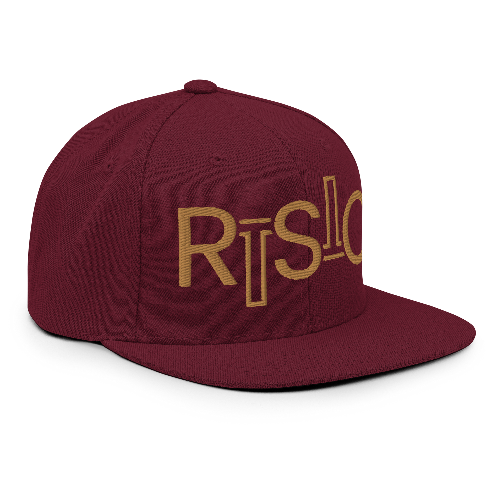 Blackstock | RTSTC Gold 3D Embroidered Snapback Hat