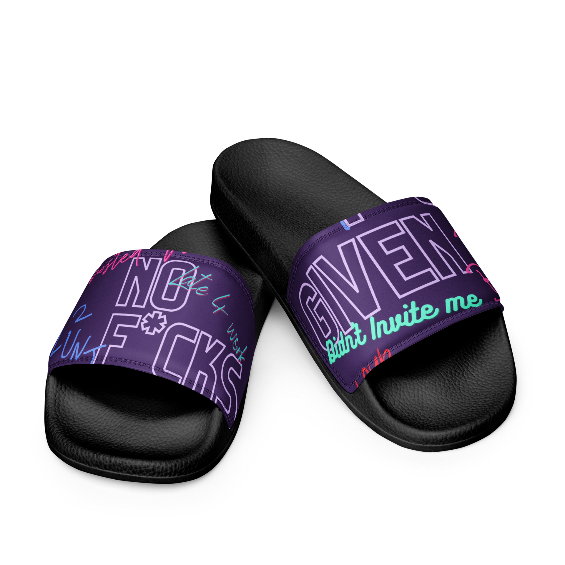 No F*cks Given | Excuses Women's Slides